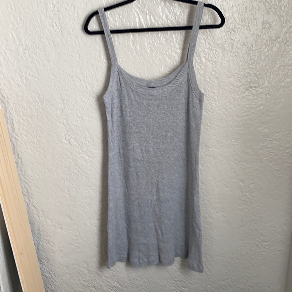 Ribbed t-shirt dress